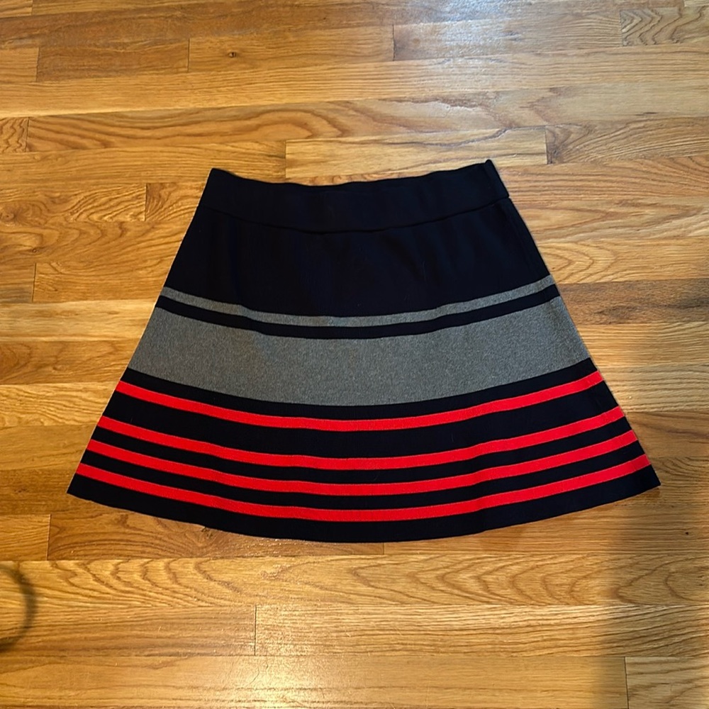 Loft sweater style preppy skirt size L